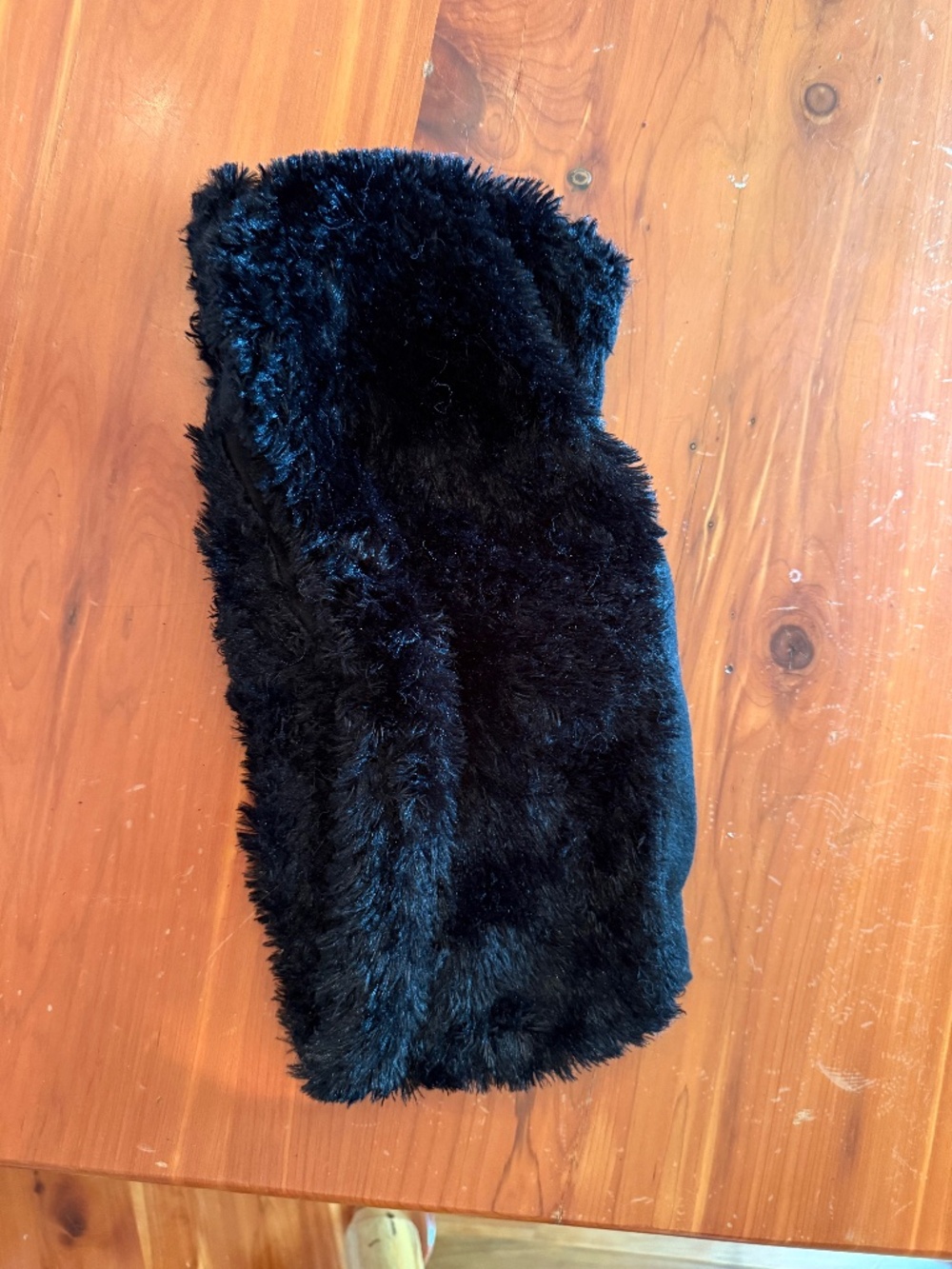 Faux fur scarf wrap NWOT